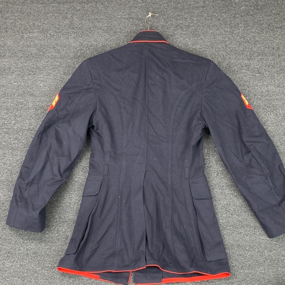 Vintage USMC Dress Blue Coat Mens Sergeant - Picture 8 of 11